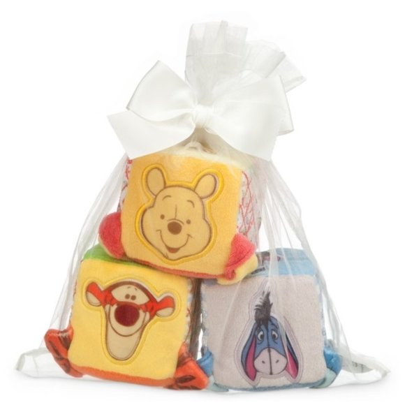 Disney Other - Disney Store Disney Baby Winnie the Pooh Tigger Eeyore Soft Baby Blocks